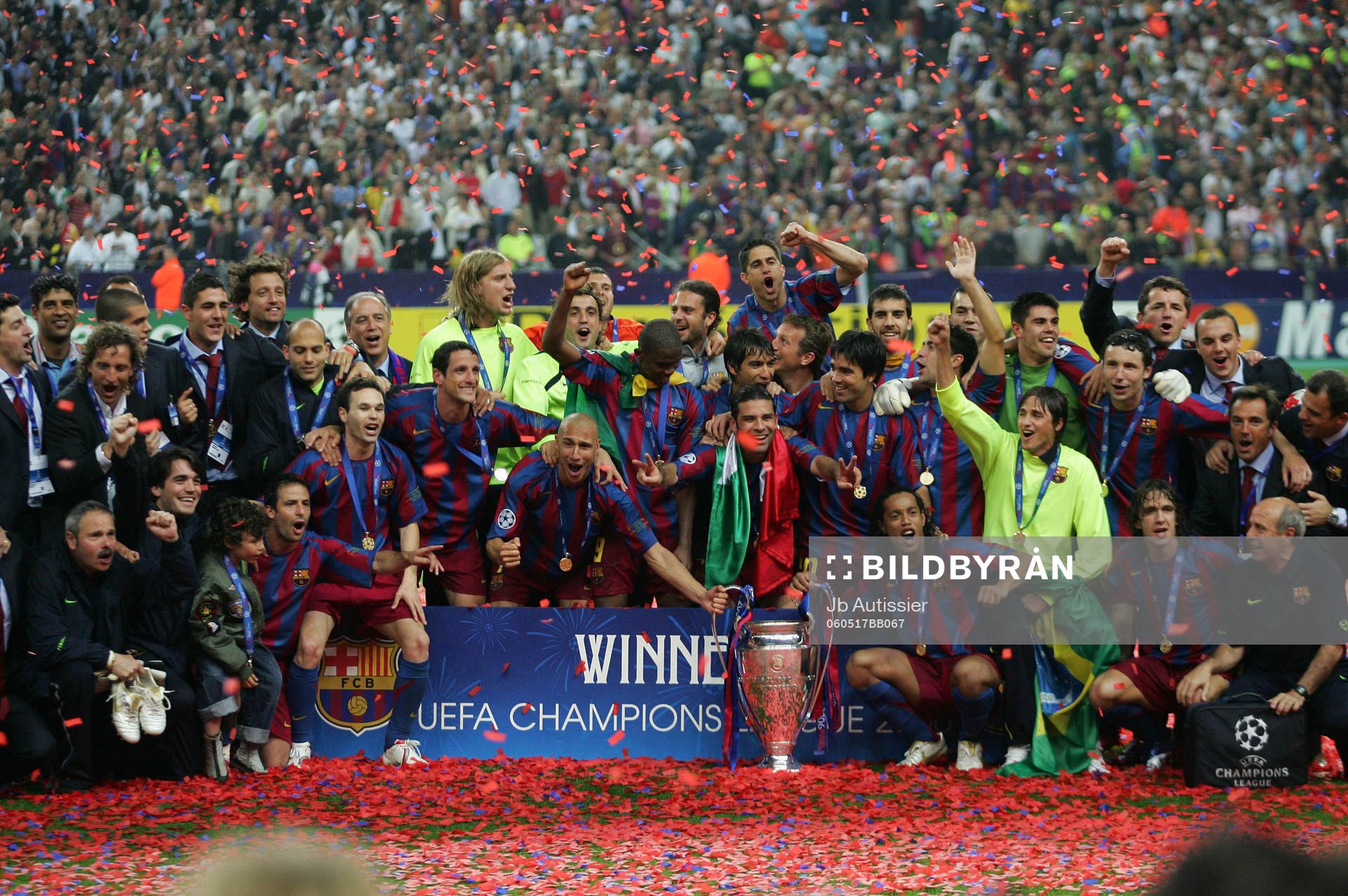 Barcelona (Jubel, Pokal)
