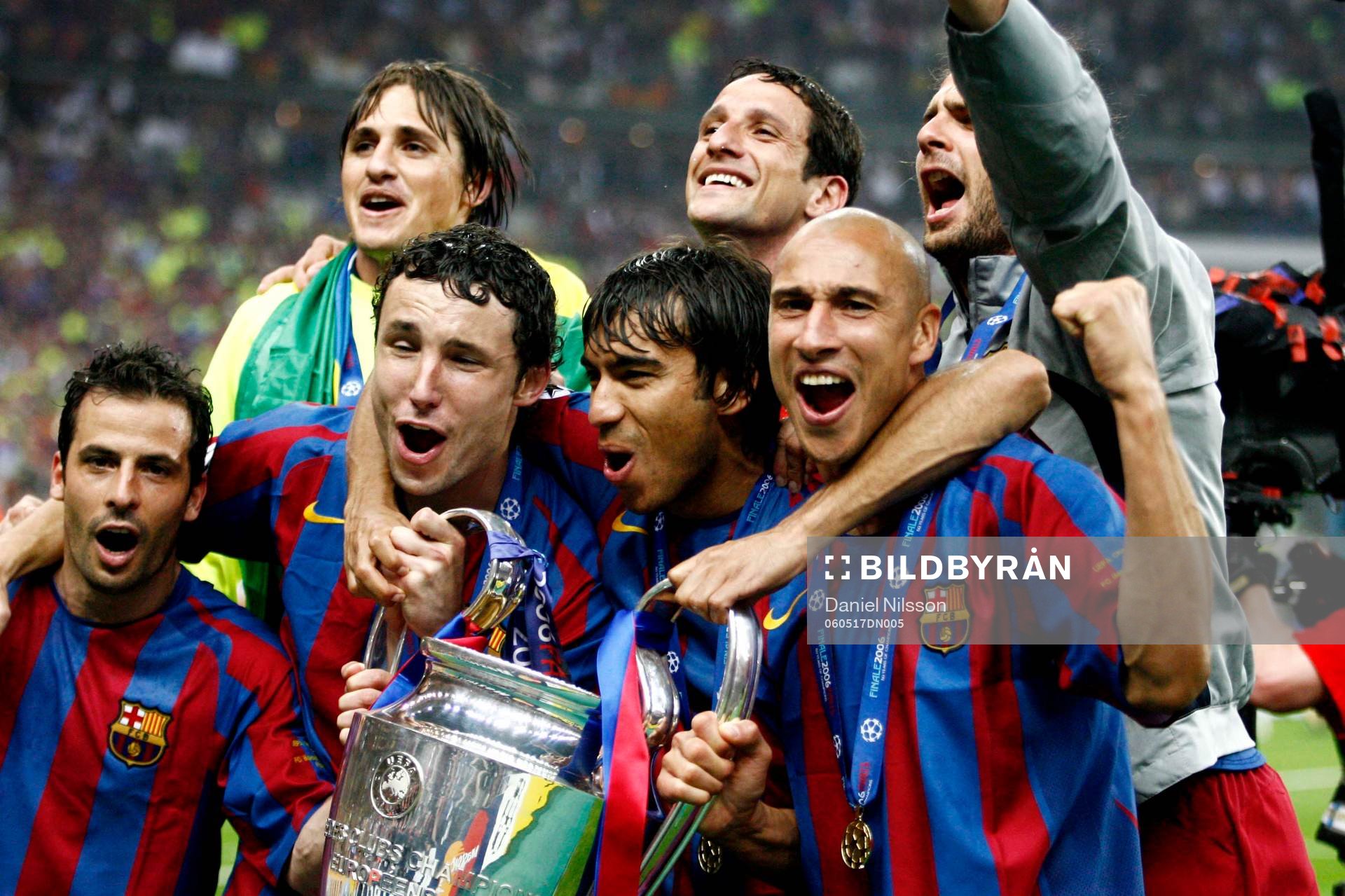 Henrik Larsson, Champions League mästare med Barcelona.