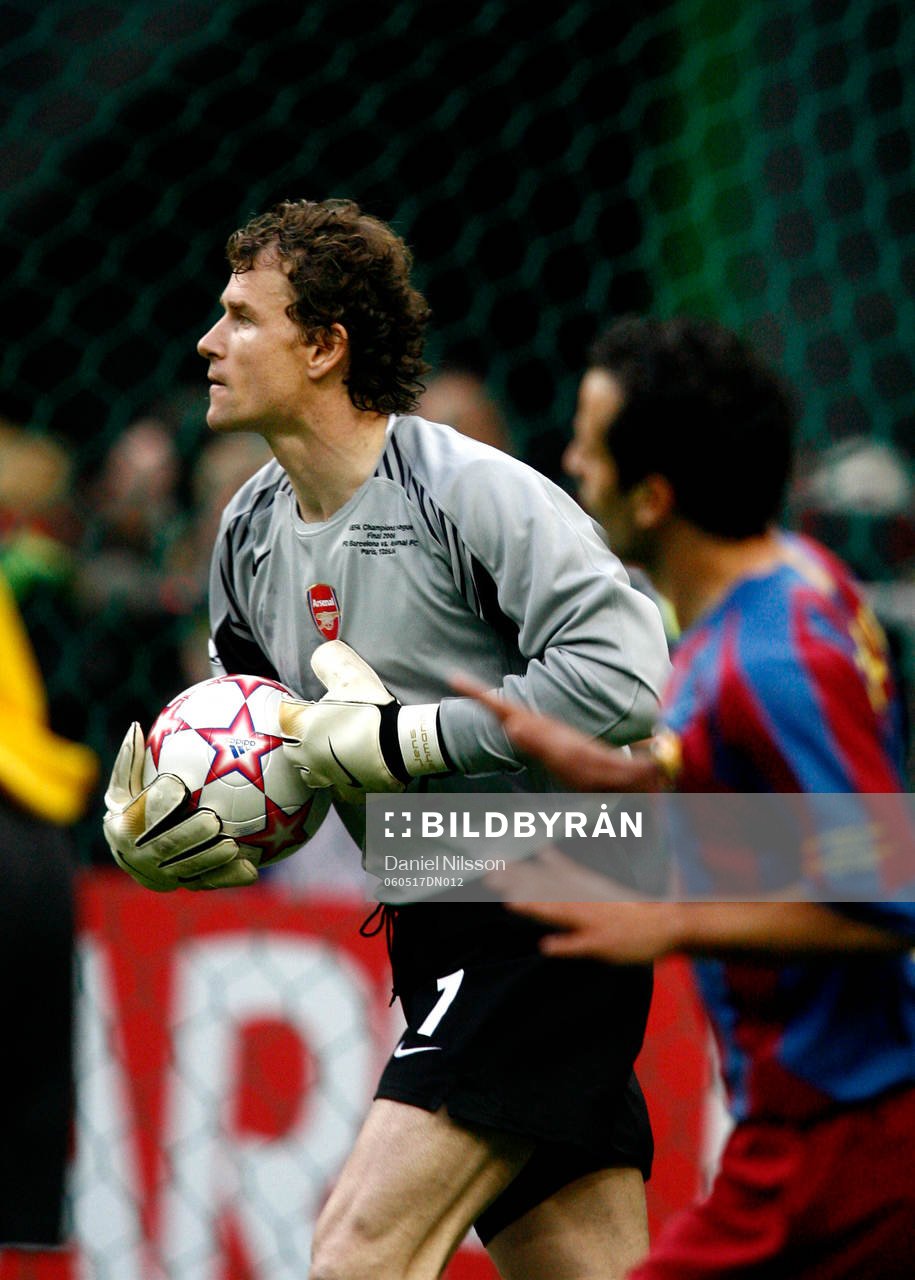 Jens Lehmann (målvakt) Arsenal som blev utvisad