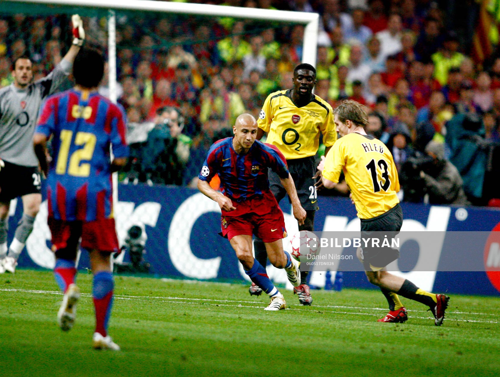 Hleb, Arsenal och Henrik Larsson, Barcelona