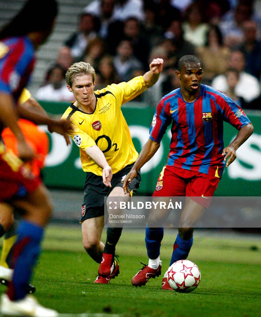 Samuel Eto´o,  Barcelona och Alexander Hleb, Arsenal
