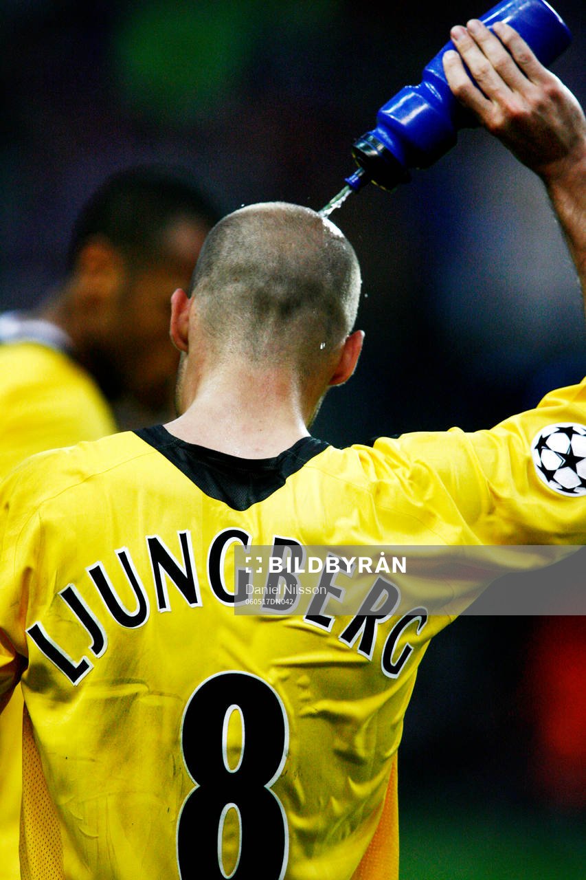 Fotboll, Champions League Final, Fredrik Ljungberg, Arsenal