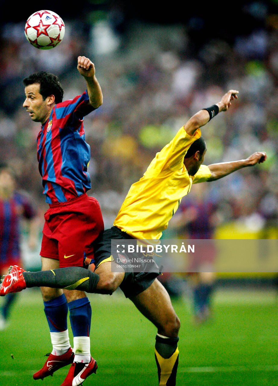 Giuly,  Barcelona och Ashley Cole, Arsenal