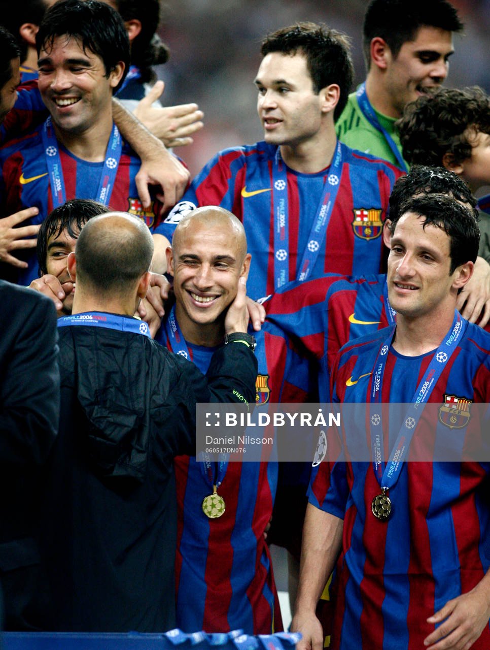 Henrik Larsson, Barcelona, jubel