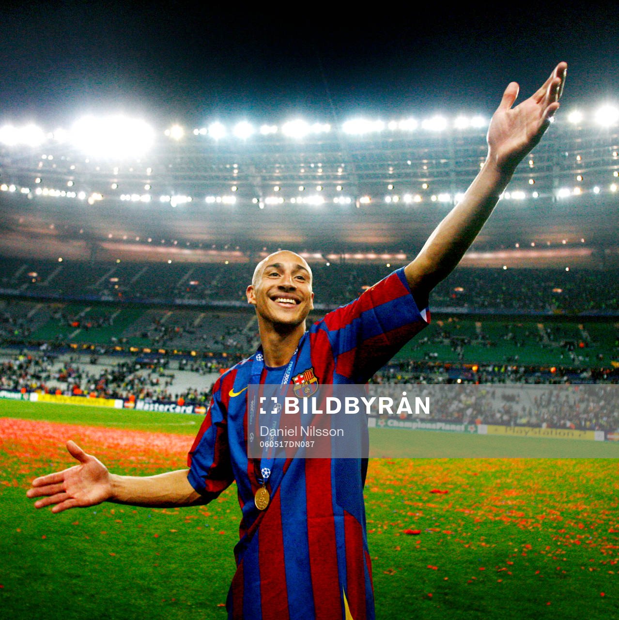 Henrik Larsson, Barcelona, jubel