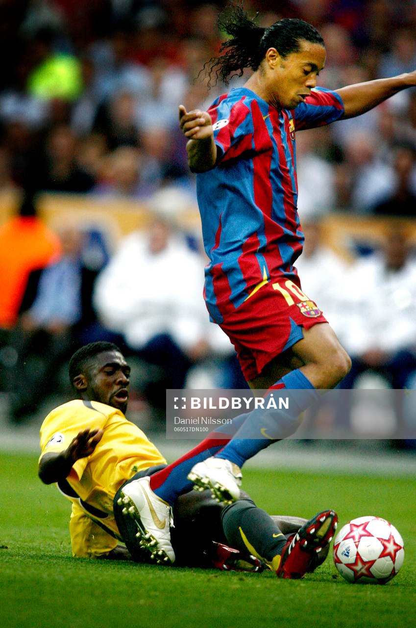 Ronadlinho, Barcelona och Touré, Arsenal