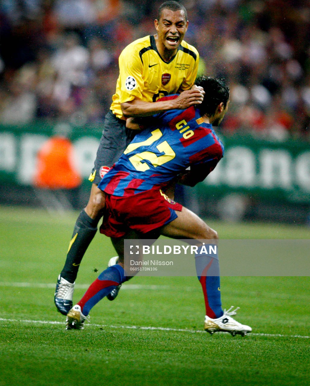 Gilberto Silva, Arsenal och Giovanni, Barcelona