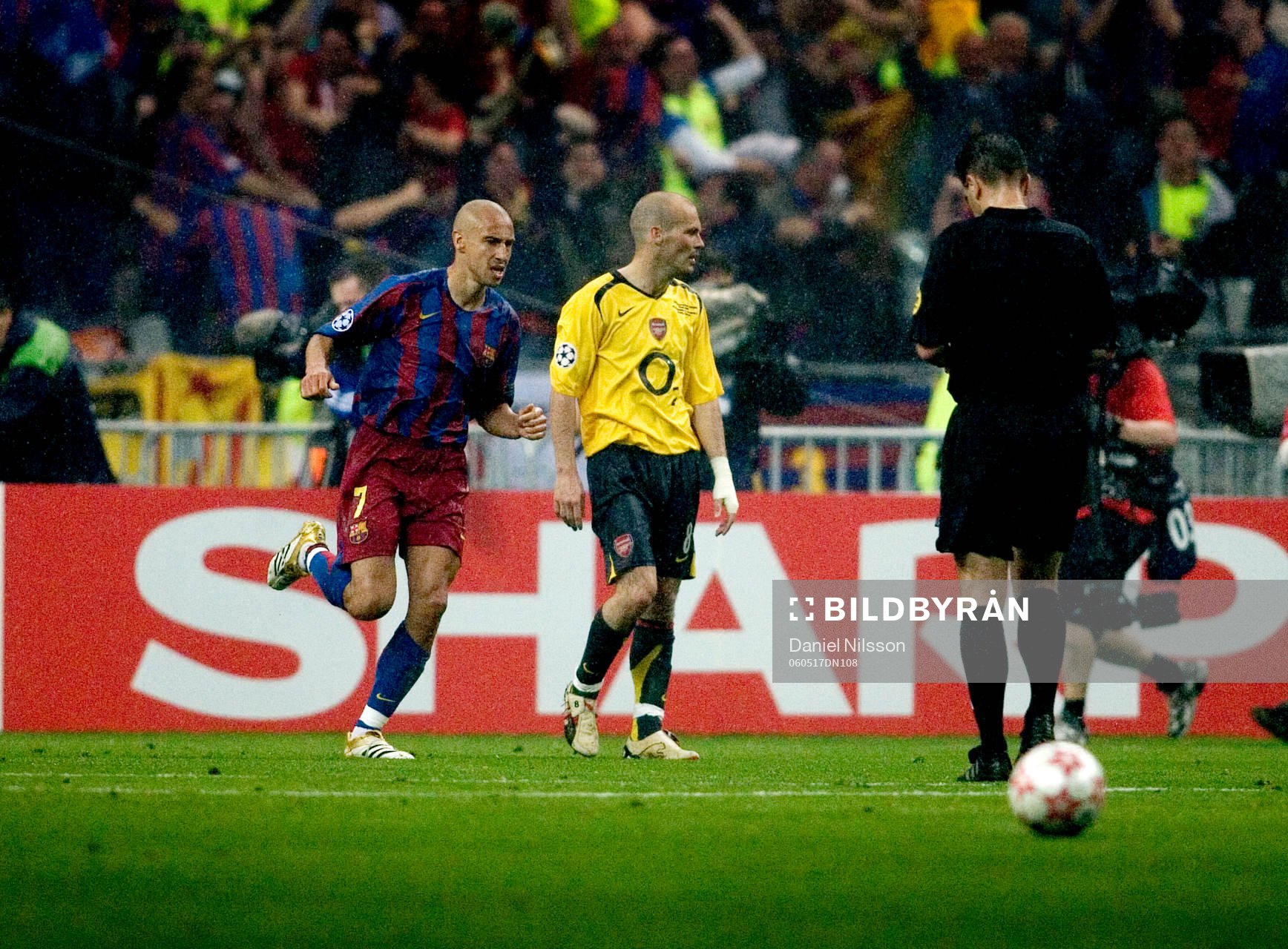 Fredrik Ljungberg, Arsenal och Henrik Larsson, Barcelona