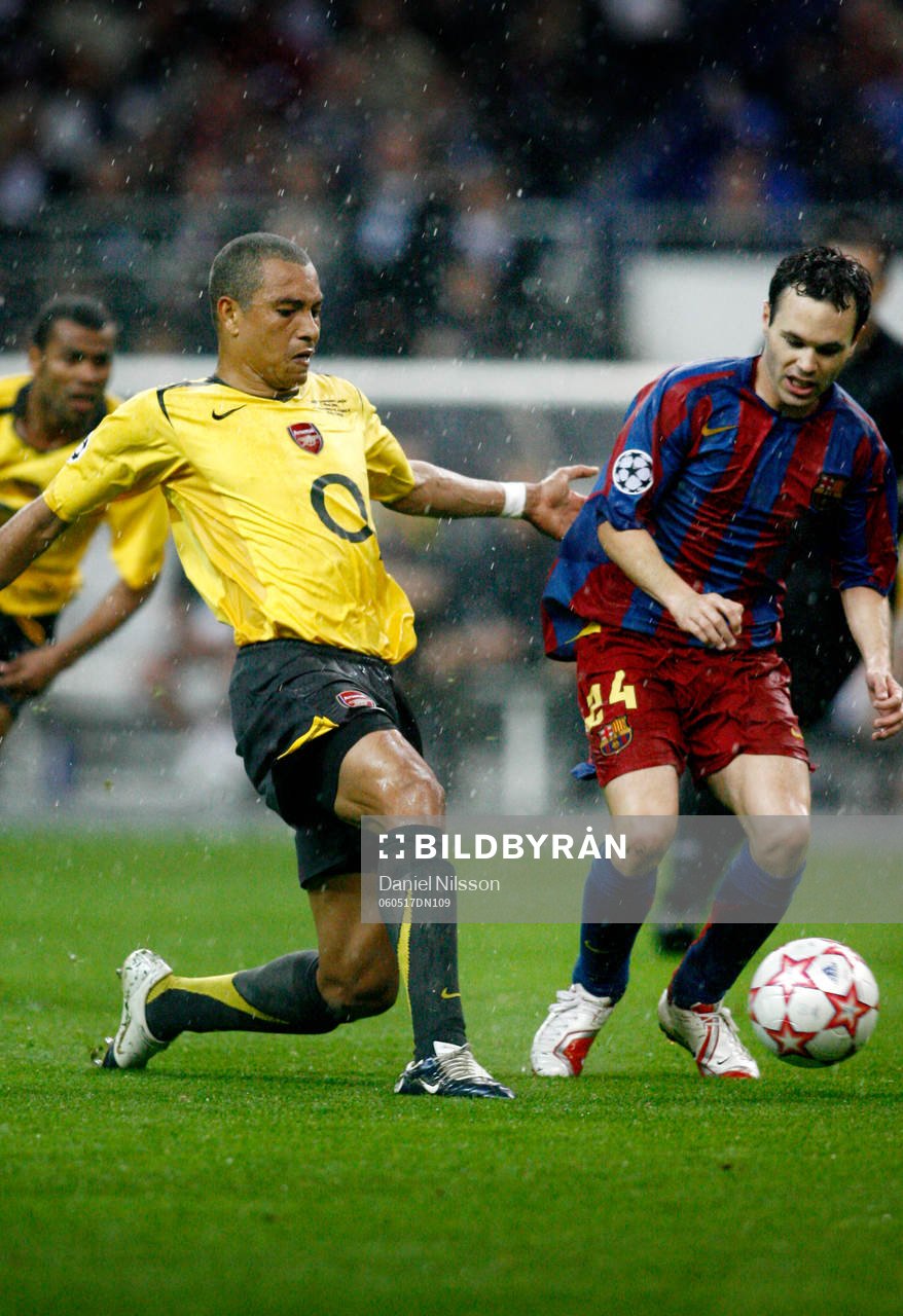 Gilberto Silva, Arsenal och Iniesta, Barcelona