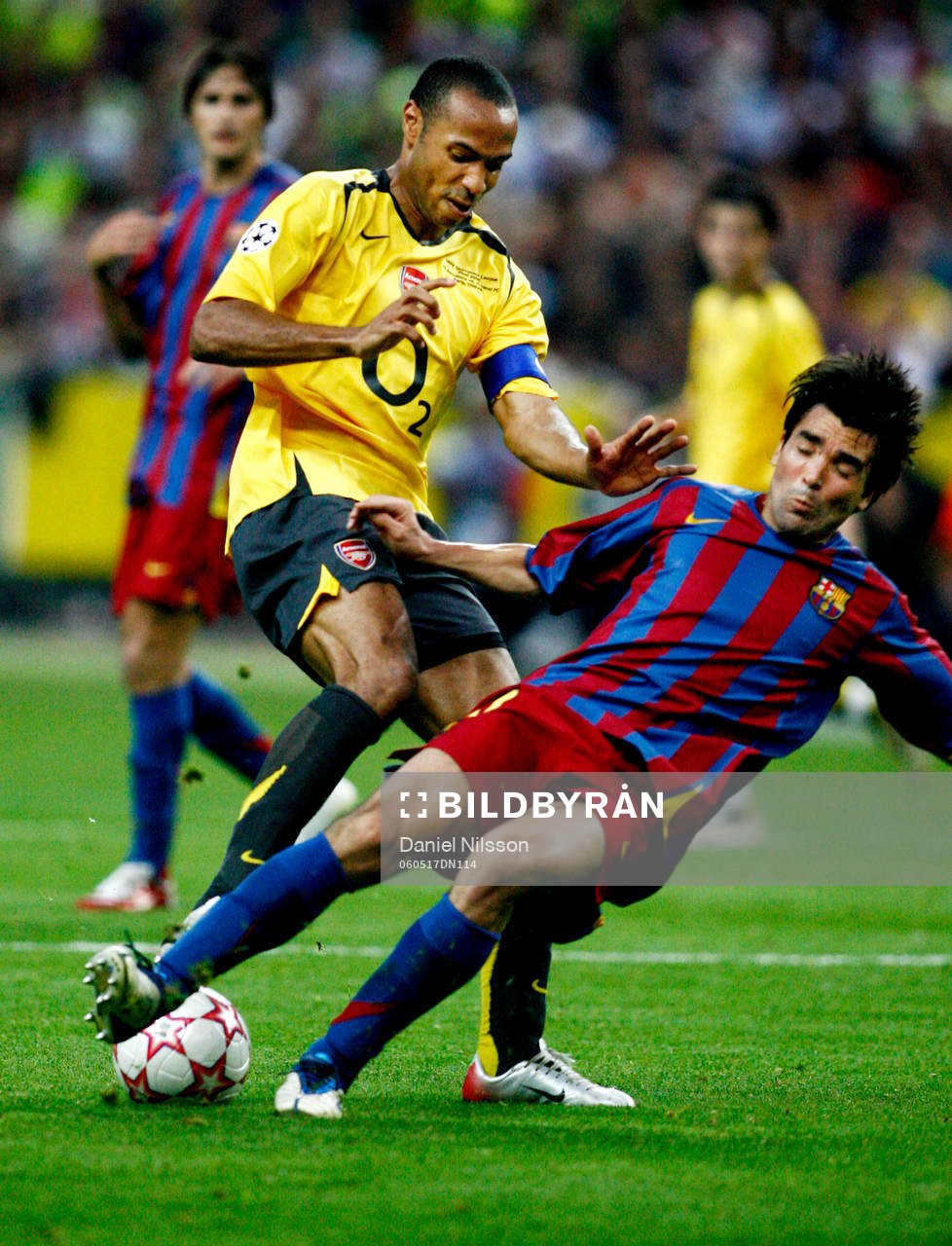 Deco, Barcelona och Thierry Henry, Arsenal