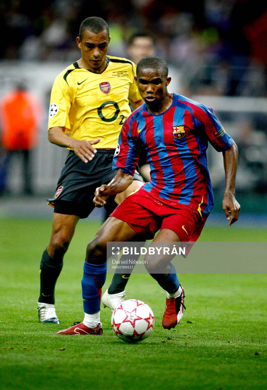 Gilberto Silva, Arsenal och Samuel Eto´o, Barcelona
