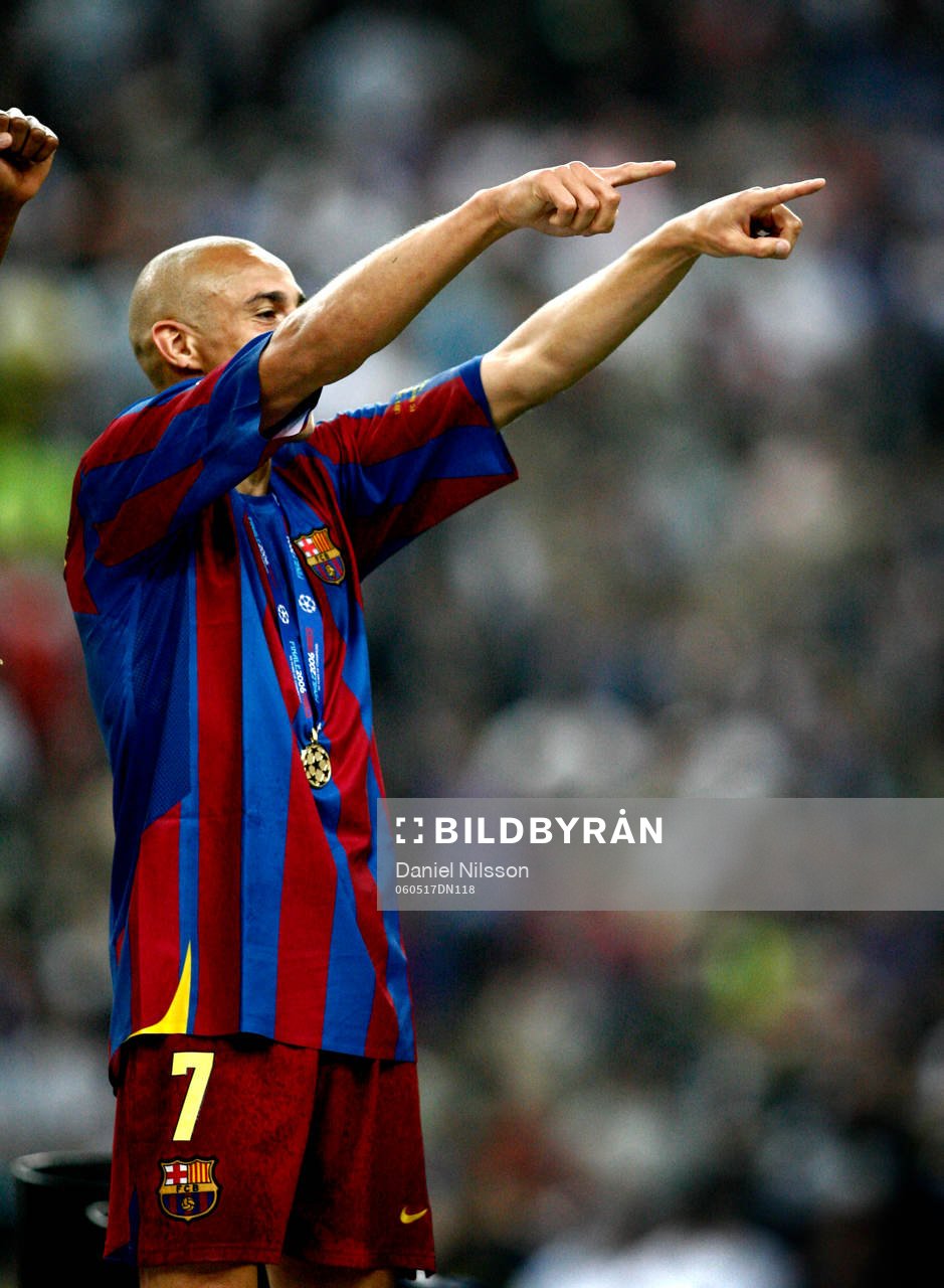 Henrik Larsson, Henrik Larsson, Barcelona, jubel