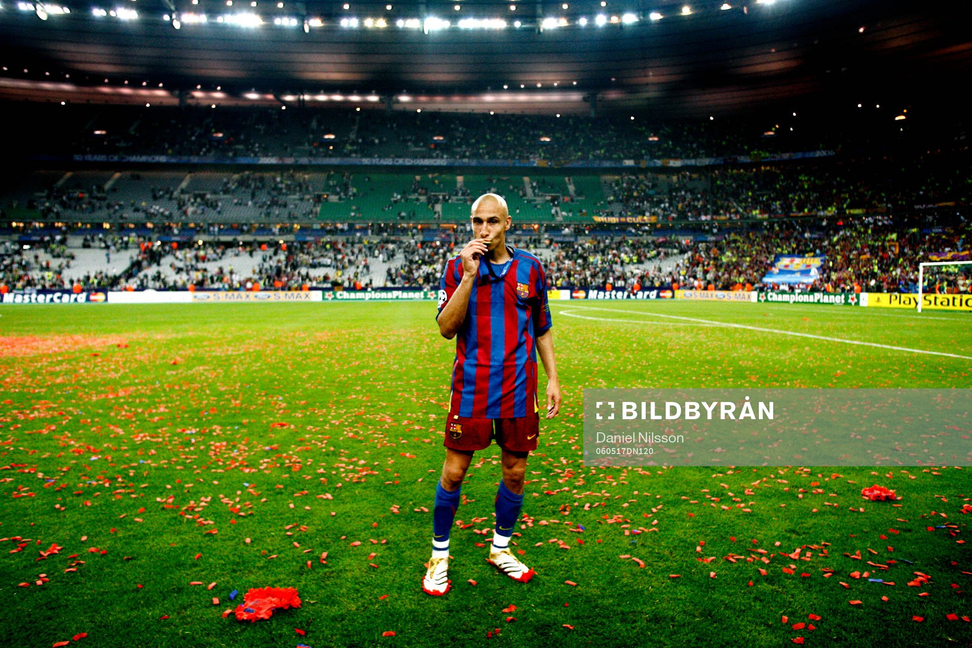 Henrik Larsson, Barcelona, jubel