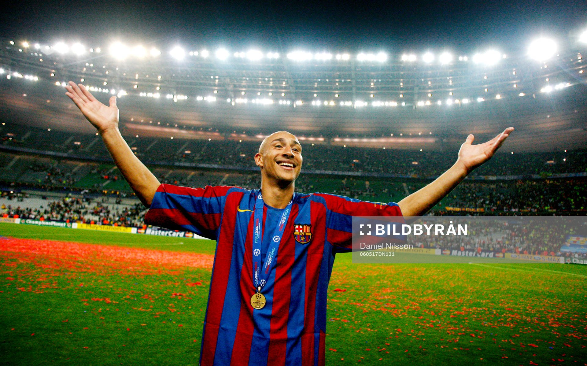 Henrik Larsson, Barcelona, jubel