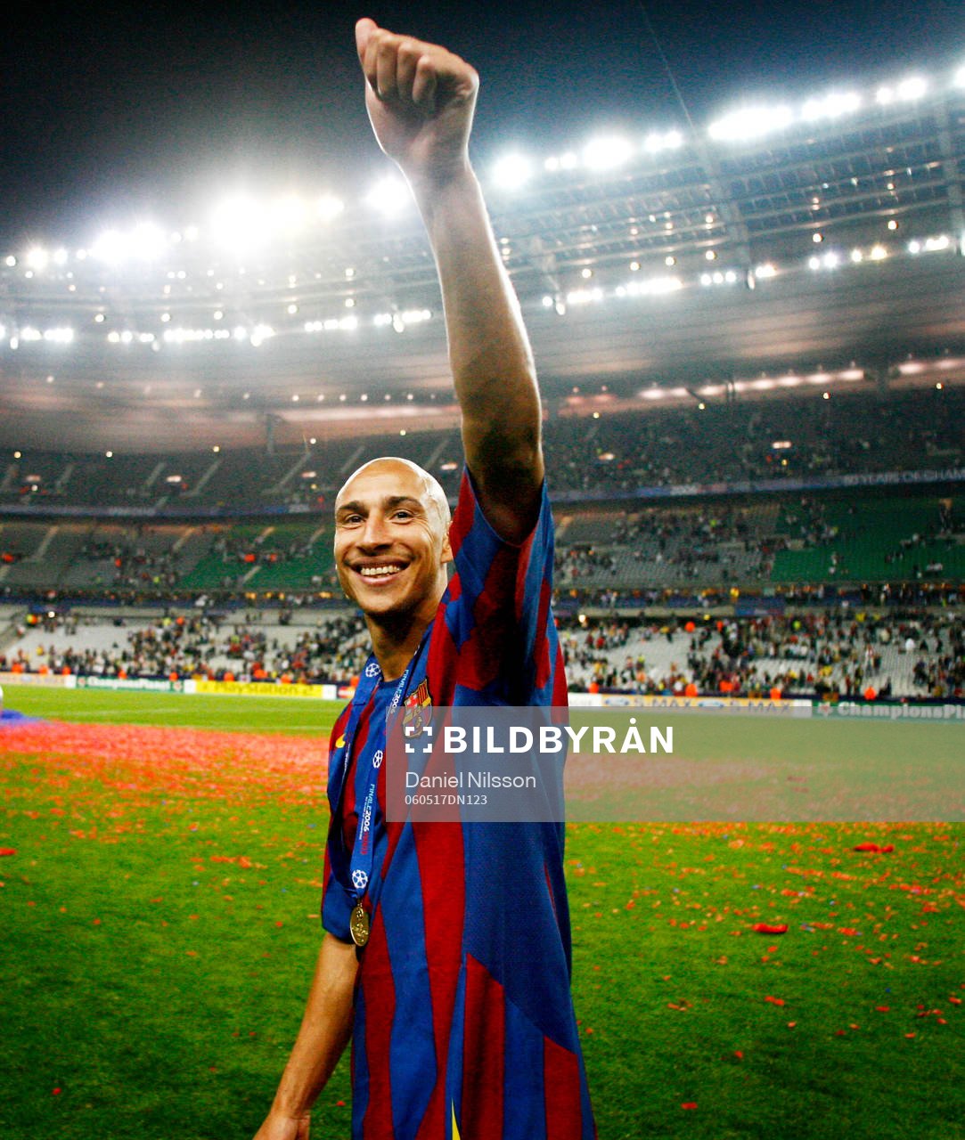 Henrik Larsson, Barcelona, jubel