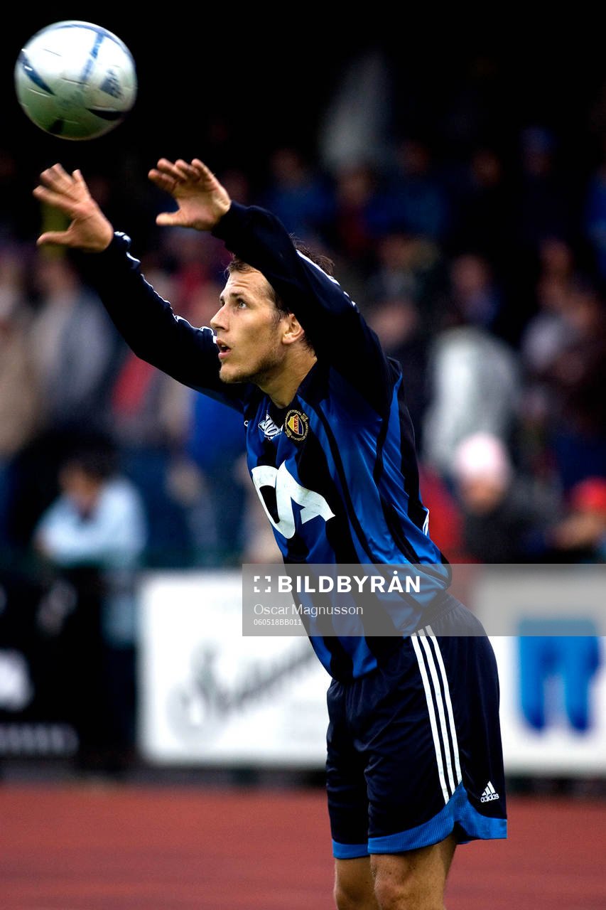 Tobias Hysén, Djurgården. Inkast