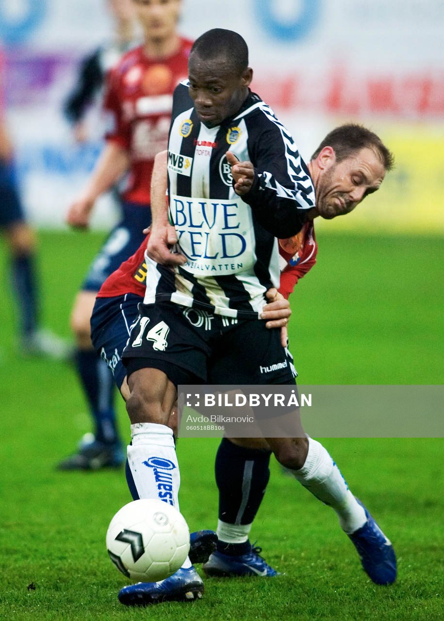 Kevin Amuneke, Landskrona och Magnus Källander, Örgryte