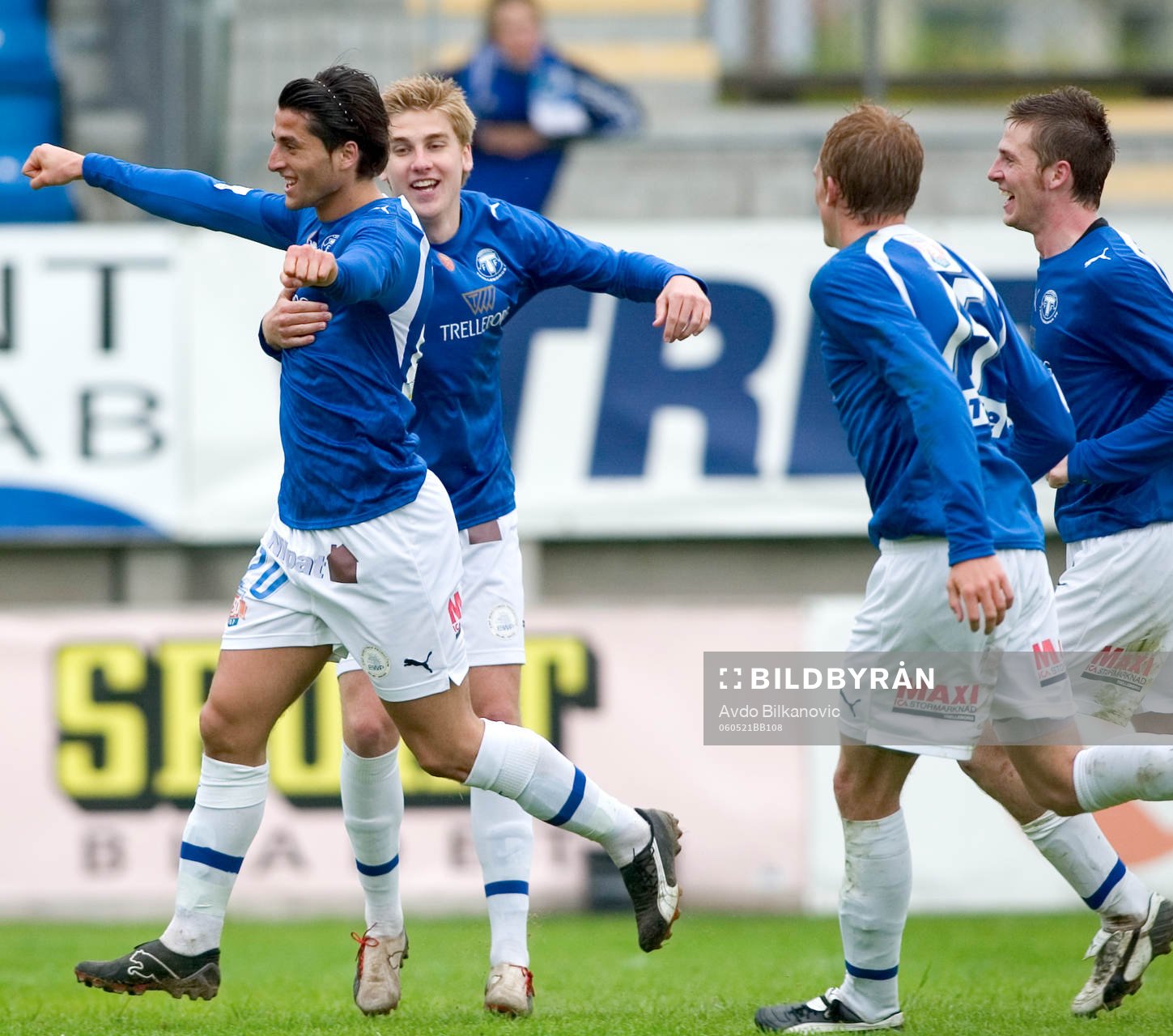 Yousef Fahkro, jubel, Trelleborg
