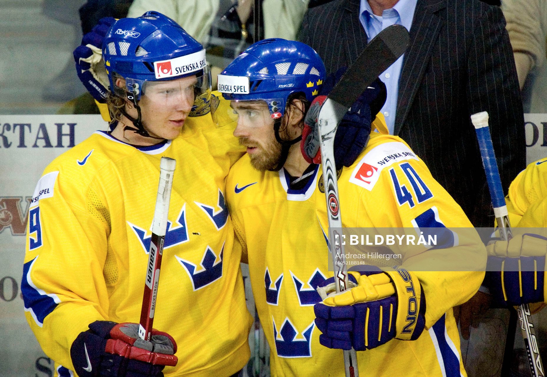 Nicklas Bäckström och Henrik Zetterberg