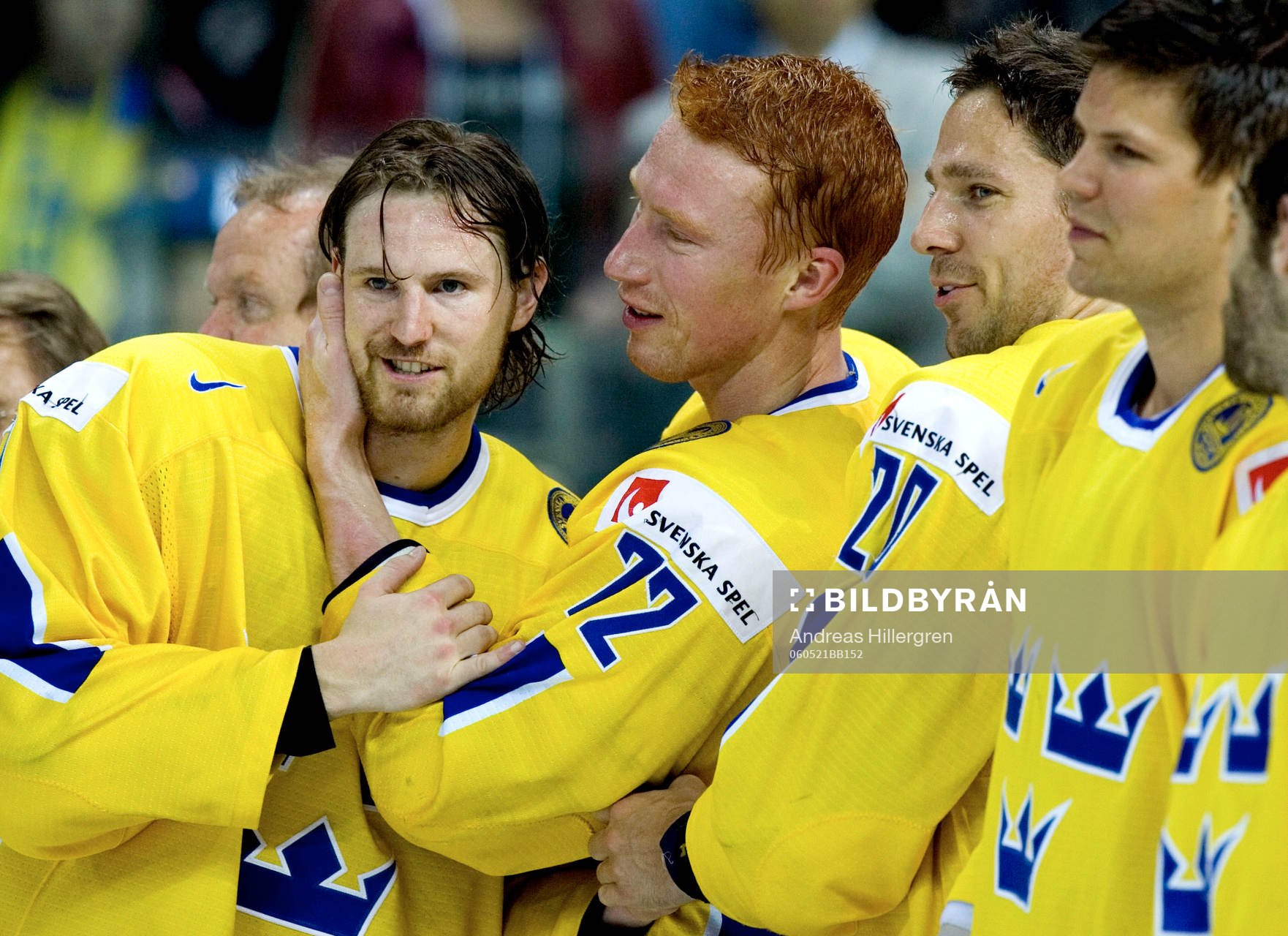 Jörgen Jönsson, Niklas Kronwall och Joel Lundqvist