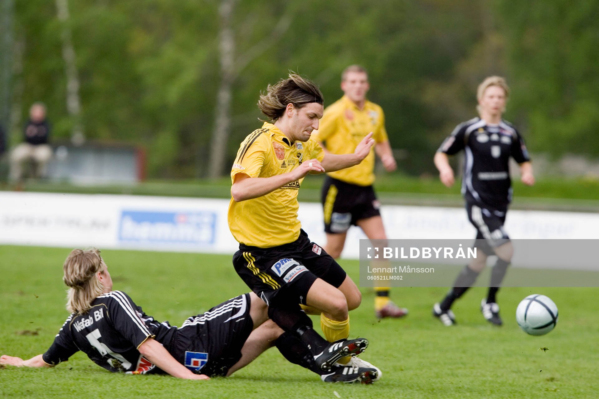 Peter Eriksson, Hässleholm, på fall