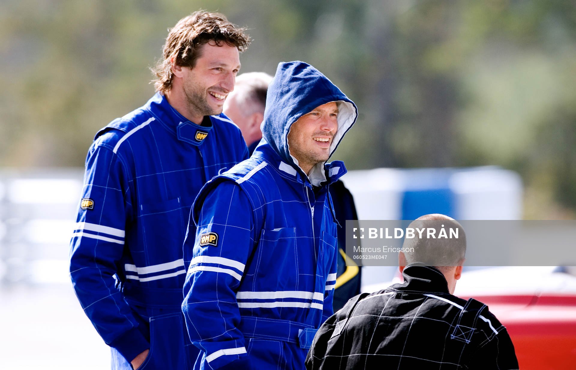 Rami Shaaban och Fredirk Ljungberg på Gotland Ring