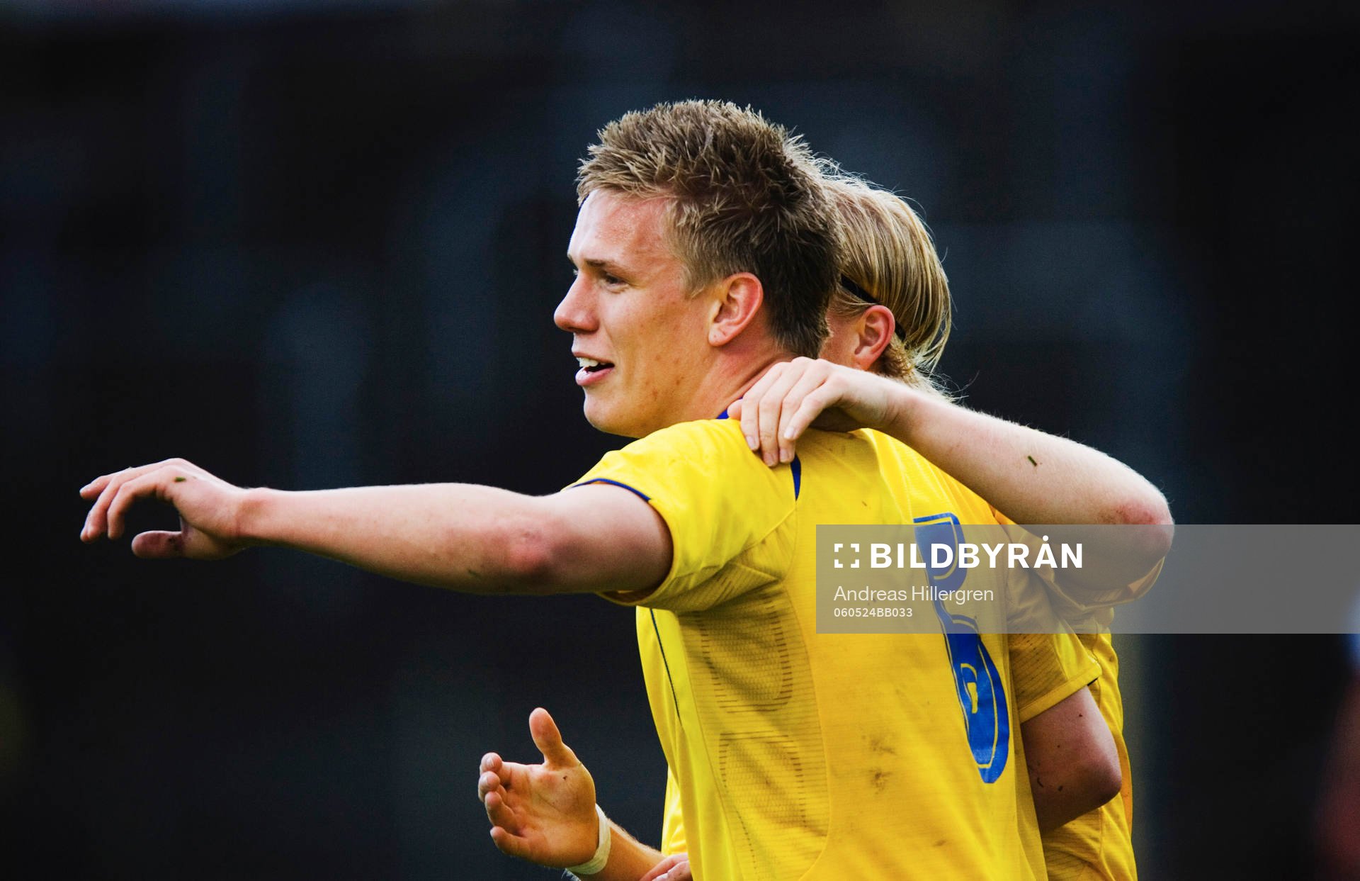 Pontus Wernblom och Oscar Wendt, jubel