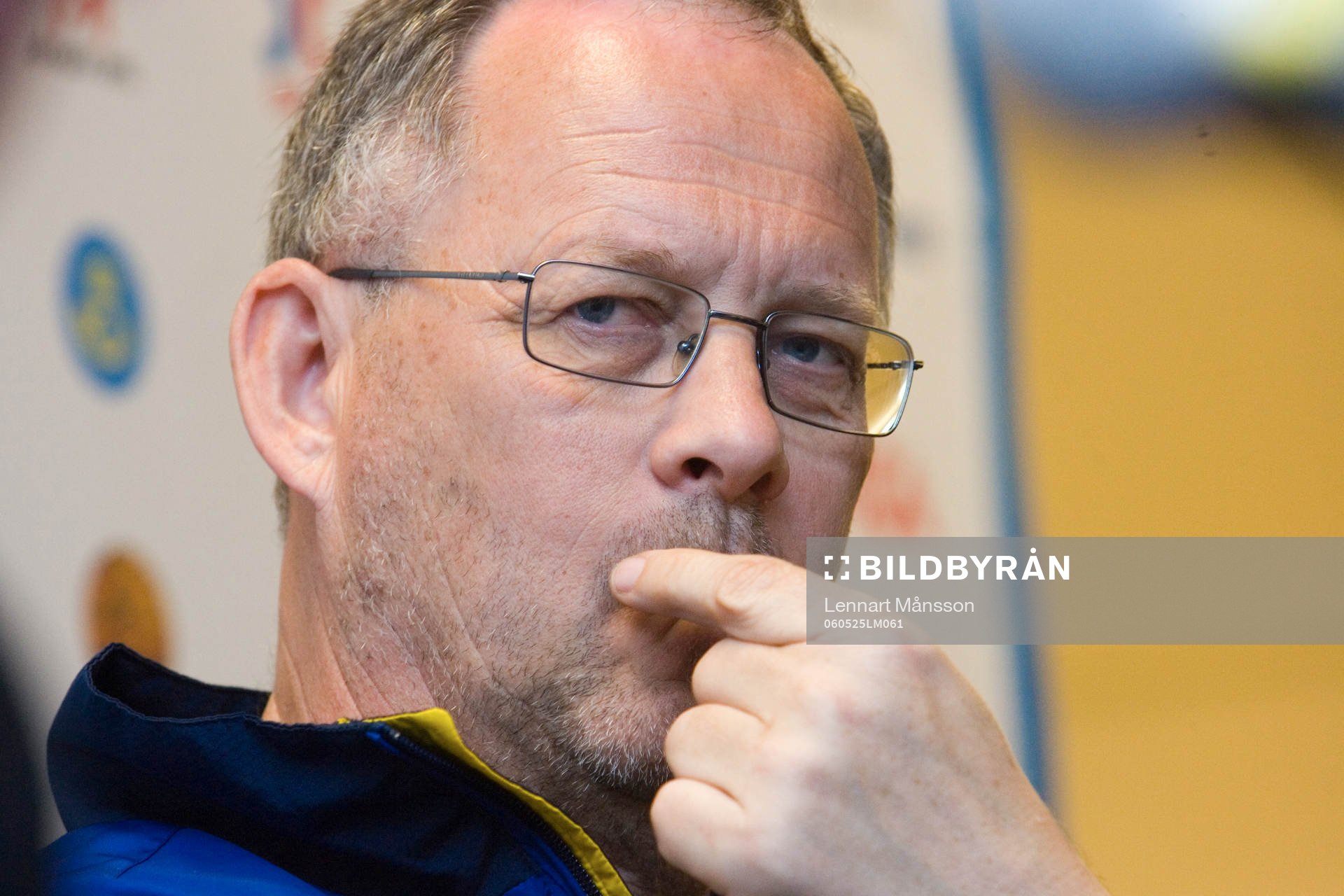 Lars Lagerbäck, förbundskapten, dyster
