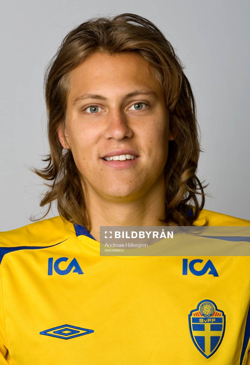 Fotboll,  U21, Sverige, porträtt, Björn Runström