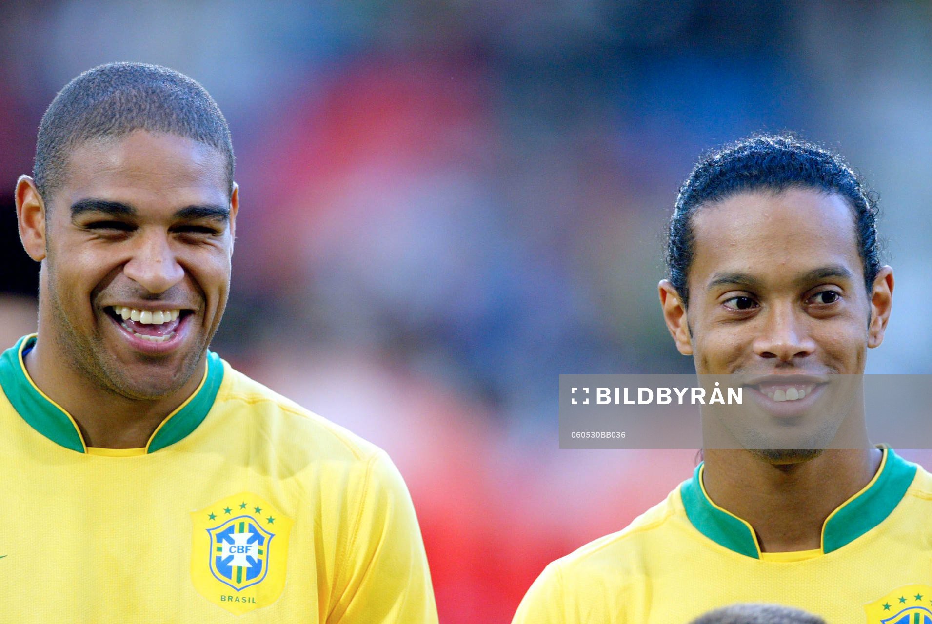 Adriano och Ronaldinho