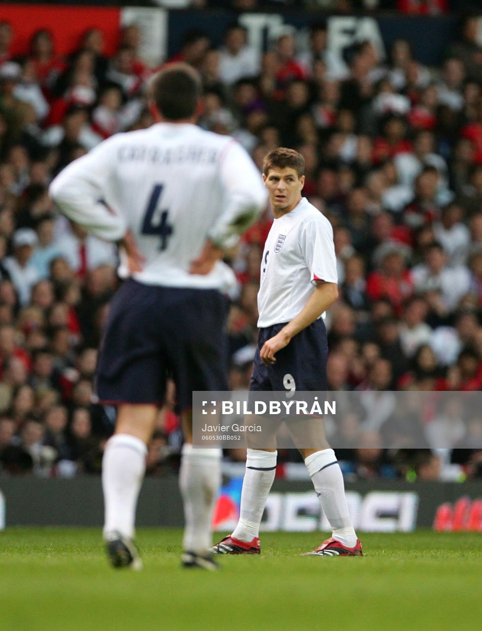 Jamie Carragher och Steven Gerrard