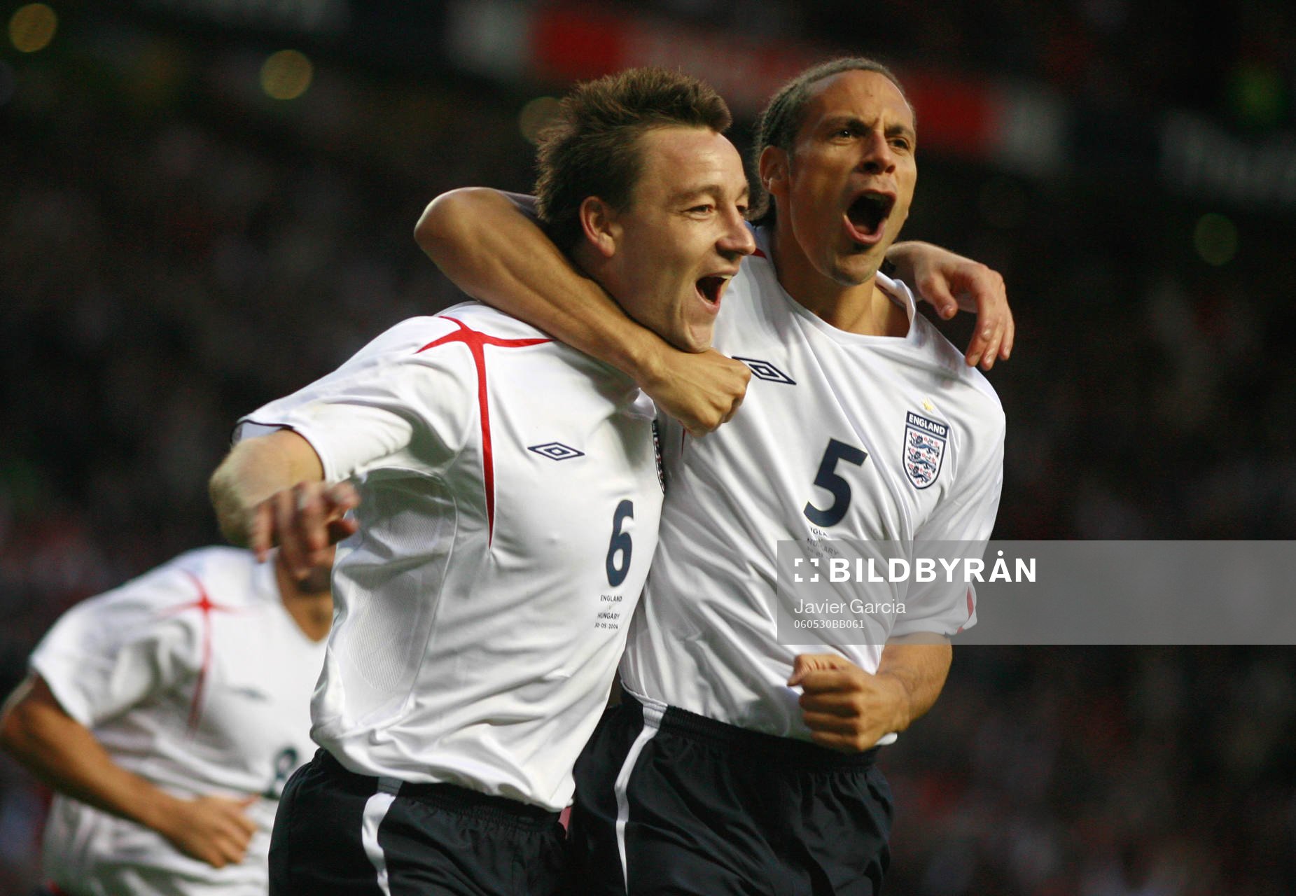 John Terry och Rio Ferdinand (Jubel