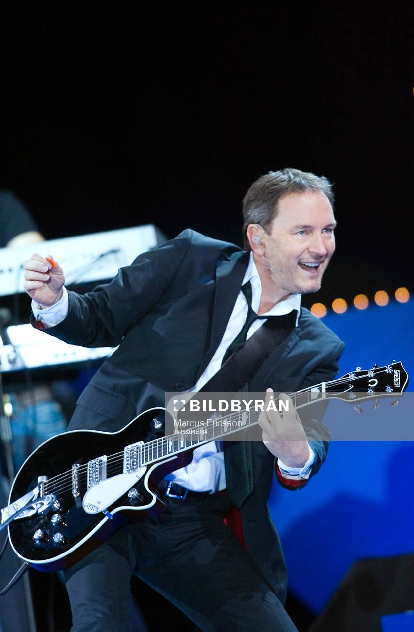 Tomas Ledin sjöng VM-låten