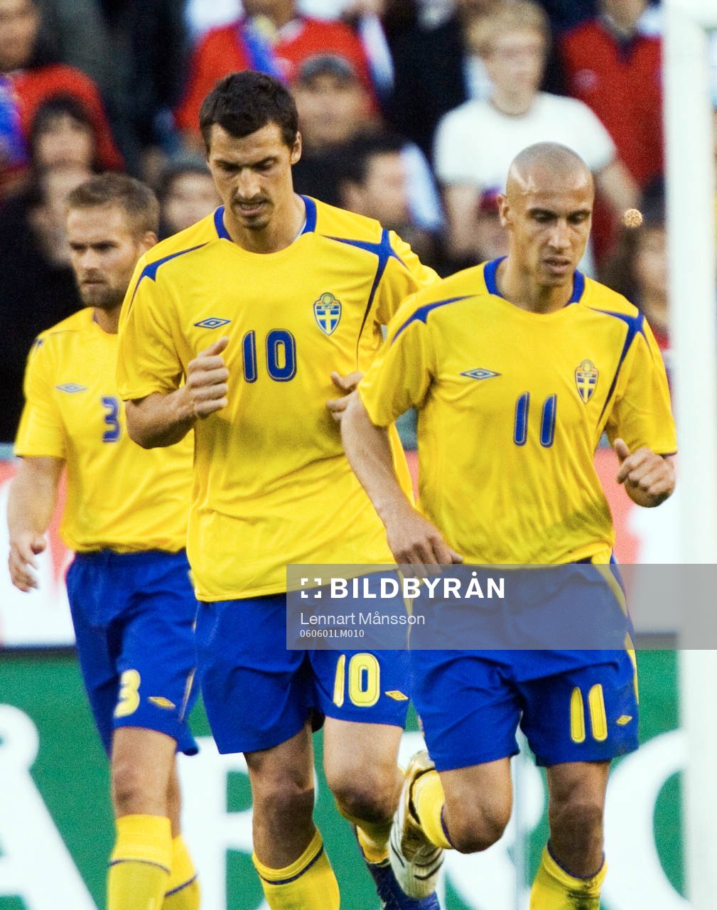 Zlatan Ibrahimovic och Henrik Larsson