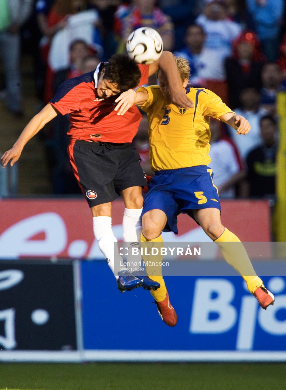 Sanchez, Chile och Erik Edman, Sverige