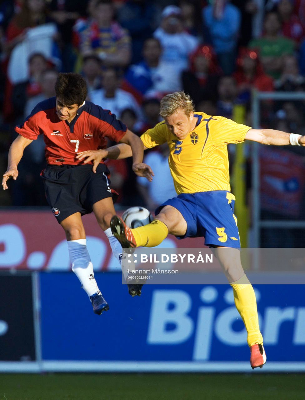 Sanchez, Chile och Erik Edman, Sverige