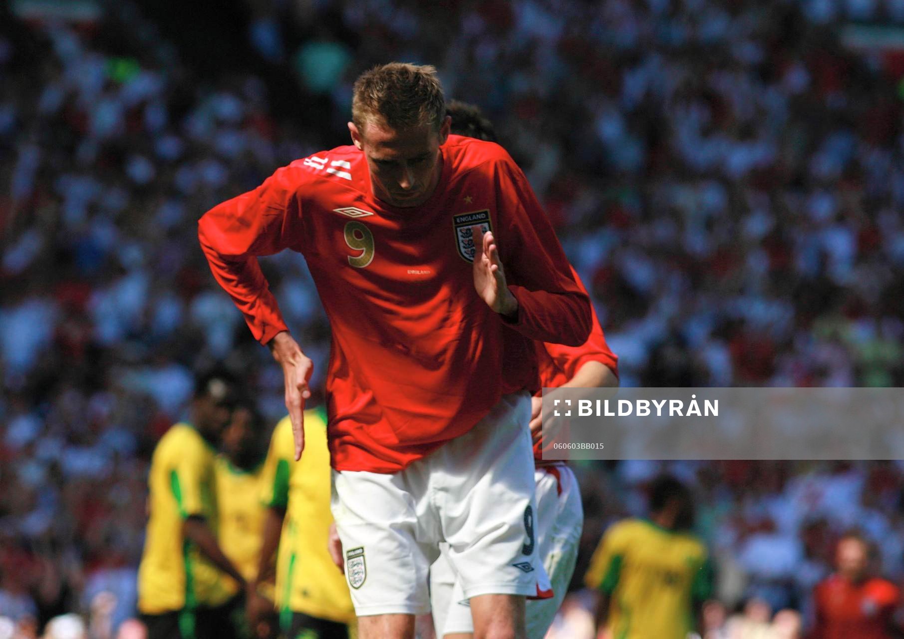 Peter Crouch, jubel