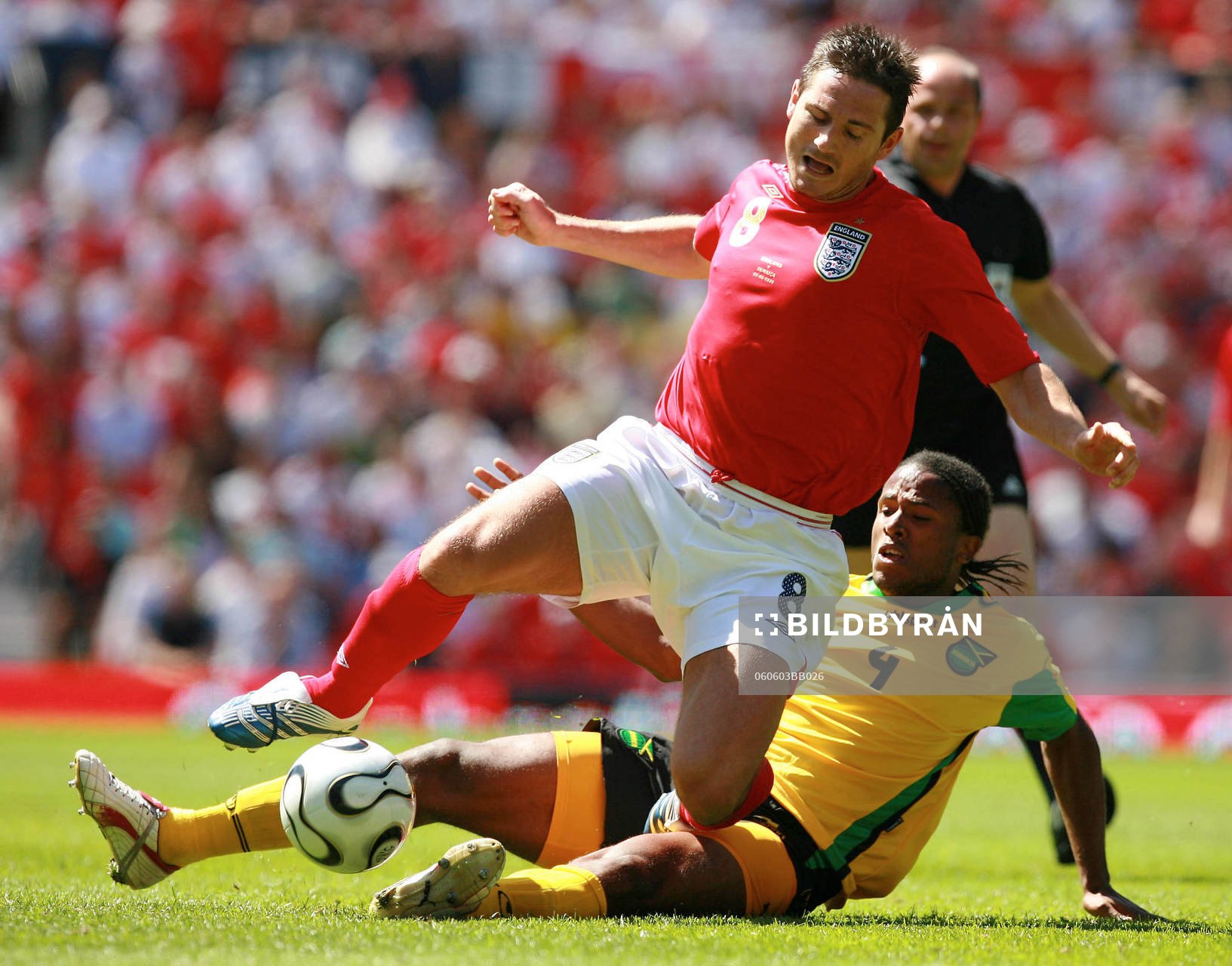 Frank Lampard och Jermaine Taylor