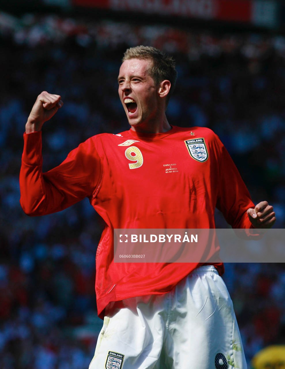 Peter Crouch, jubel