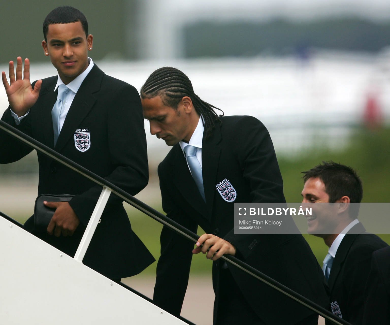 Theo Walcott, Rio Ferdinand och Frank Lampard tar farväl