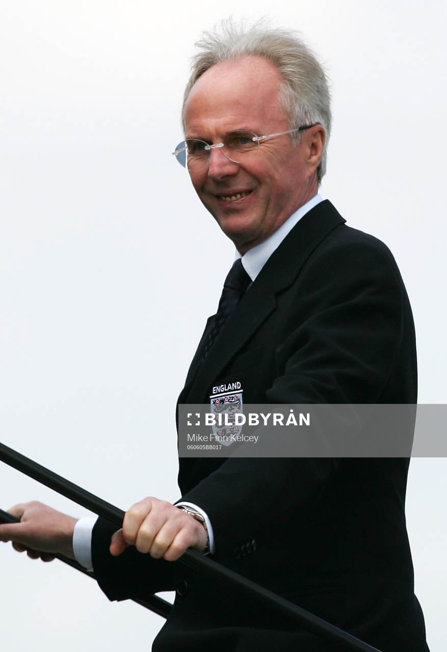 Sven-Göran Eriksson, Förbundskapten tar farväl på