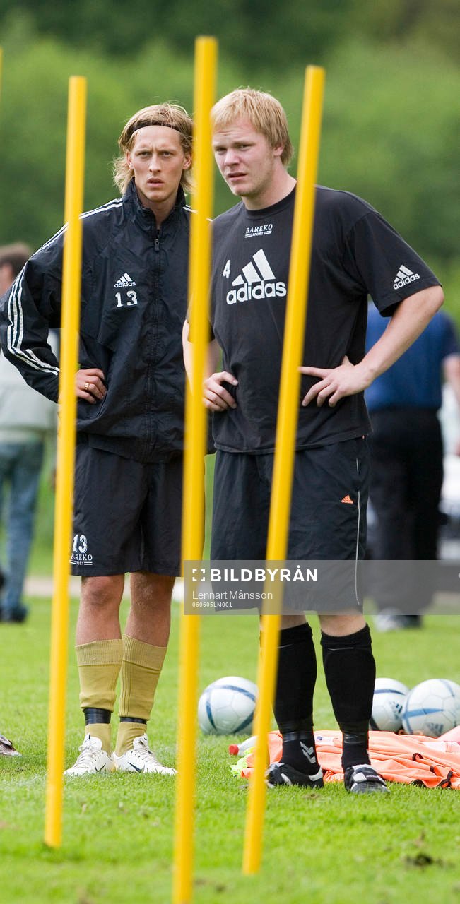 Bobby Alm Nilsson och Niclas Fischer