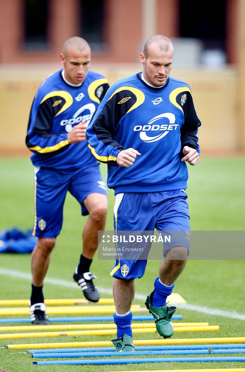 Fredrik Ljungberg och Henrik Larsson