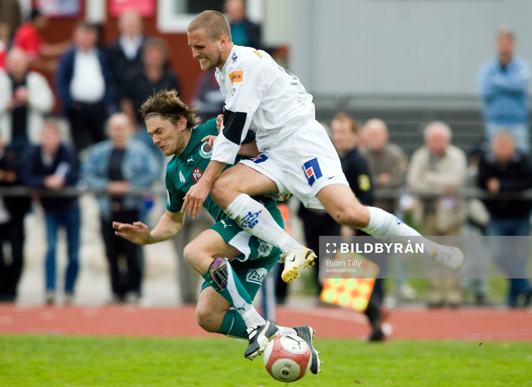   Patrick Elmander, Jönköping och Daniel Johansson, Väsby.   