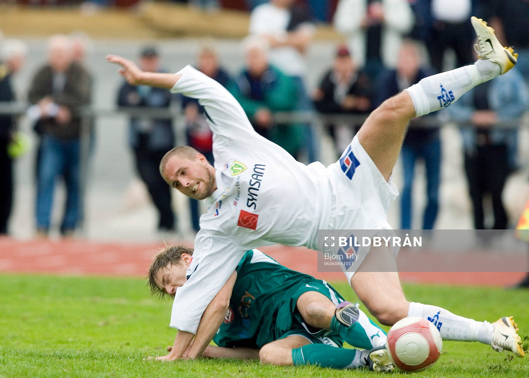   Patrick Elmander, Jönköping och Daniel Johansson, Väsby.   