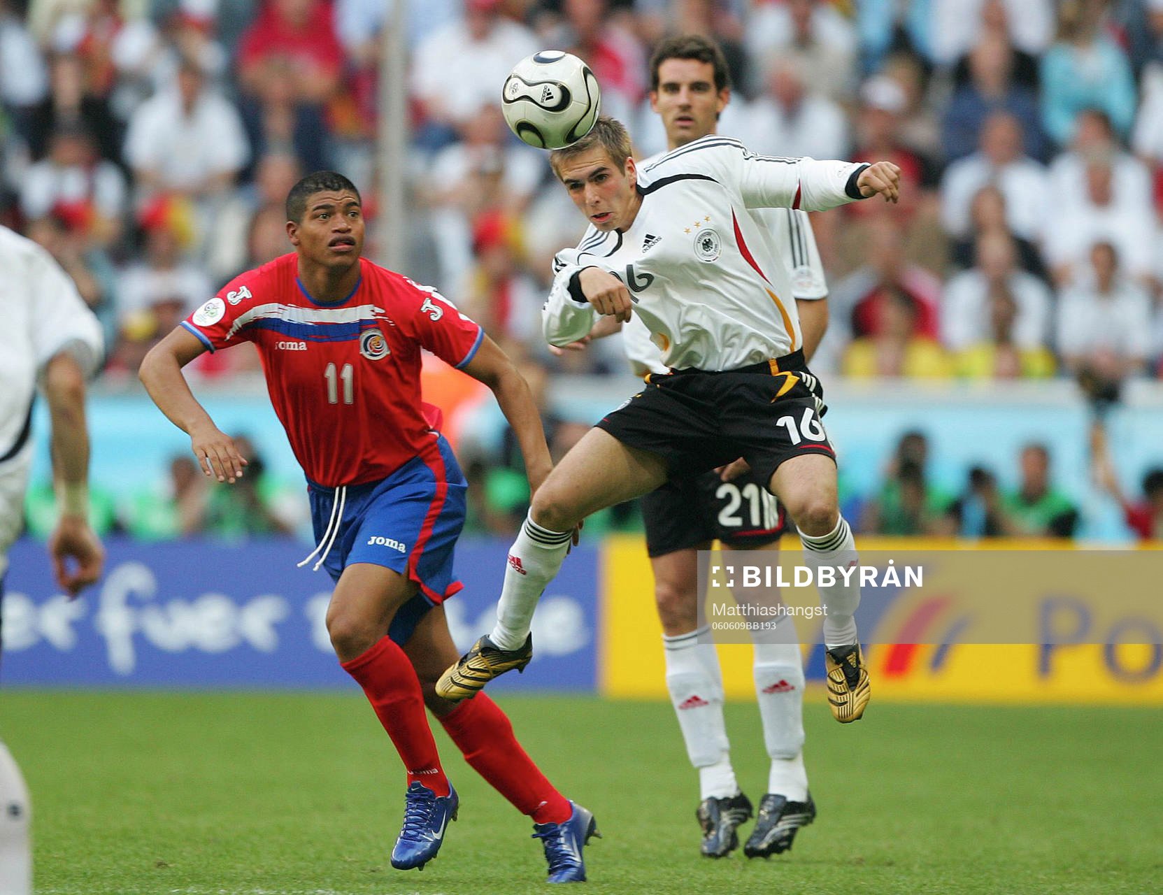 Ronald Gomez, Costa Rica och Philipp Lahm, Tyskland