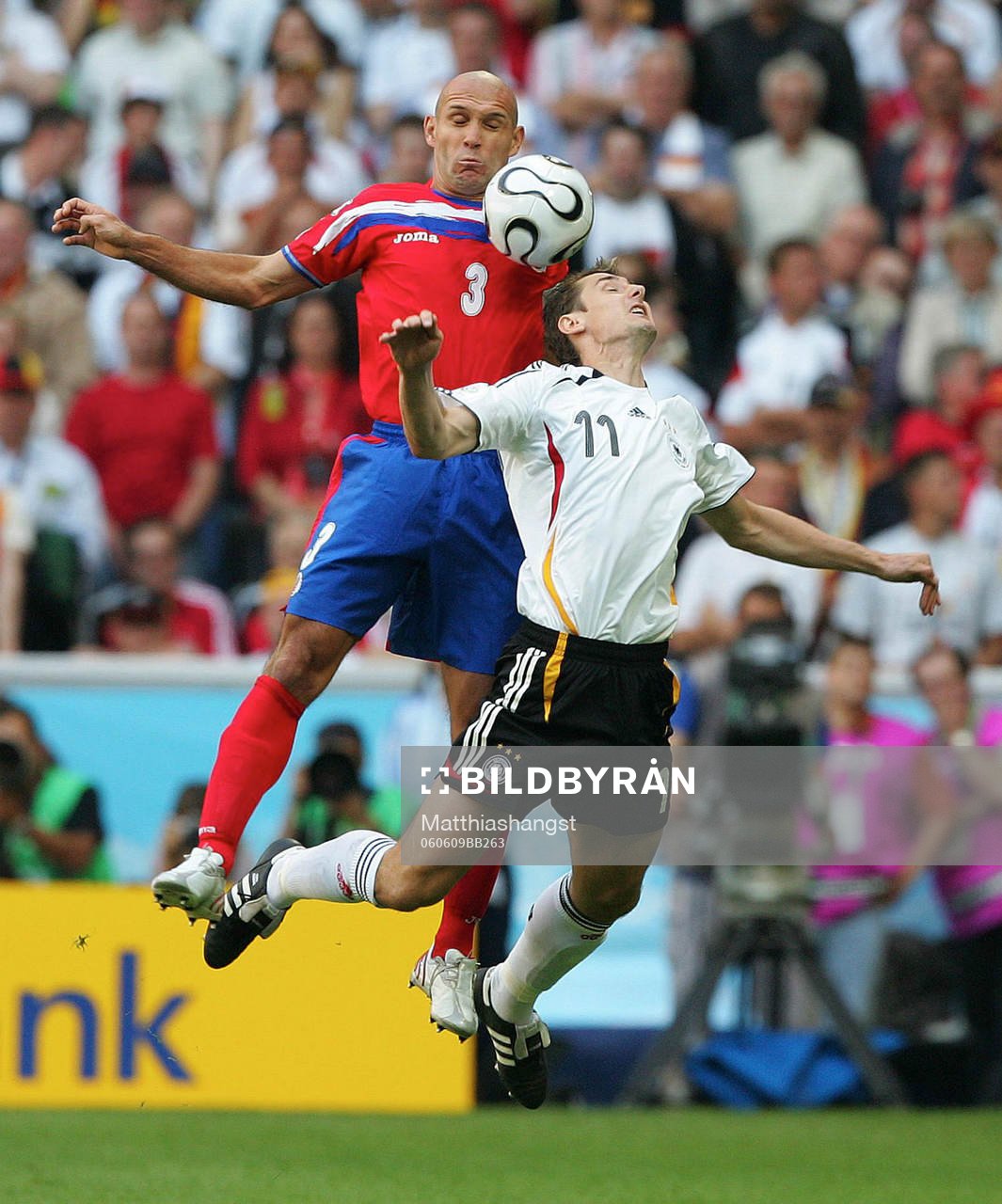 Luis Marin, Costa Rica och Miroslav Klose, Tyskland