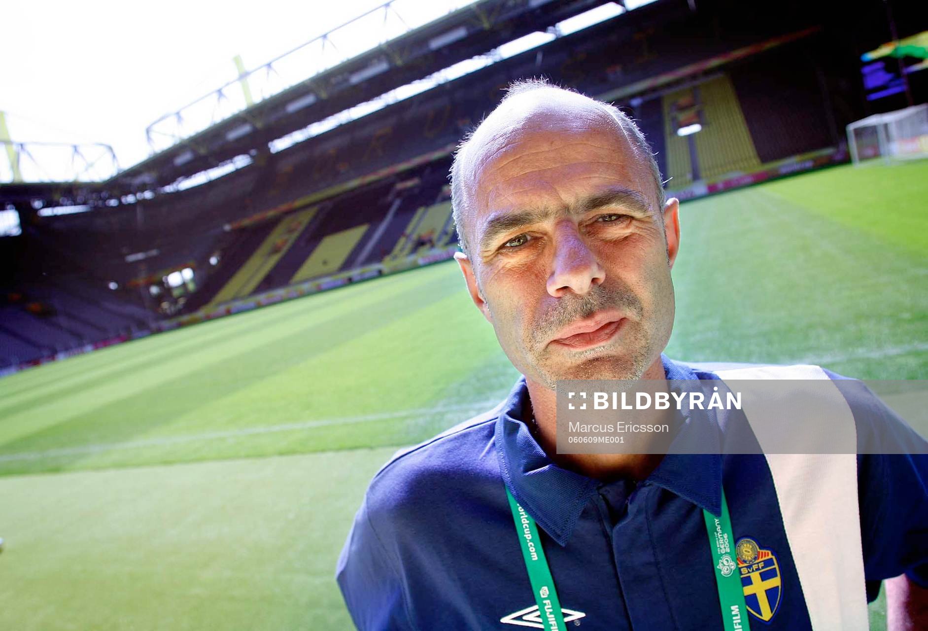 Erik Kotschack på Westfalenstadion i Dortmund