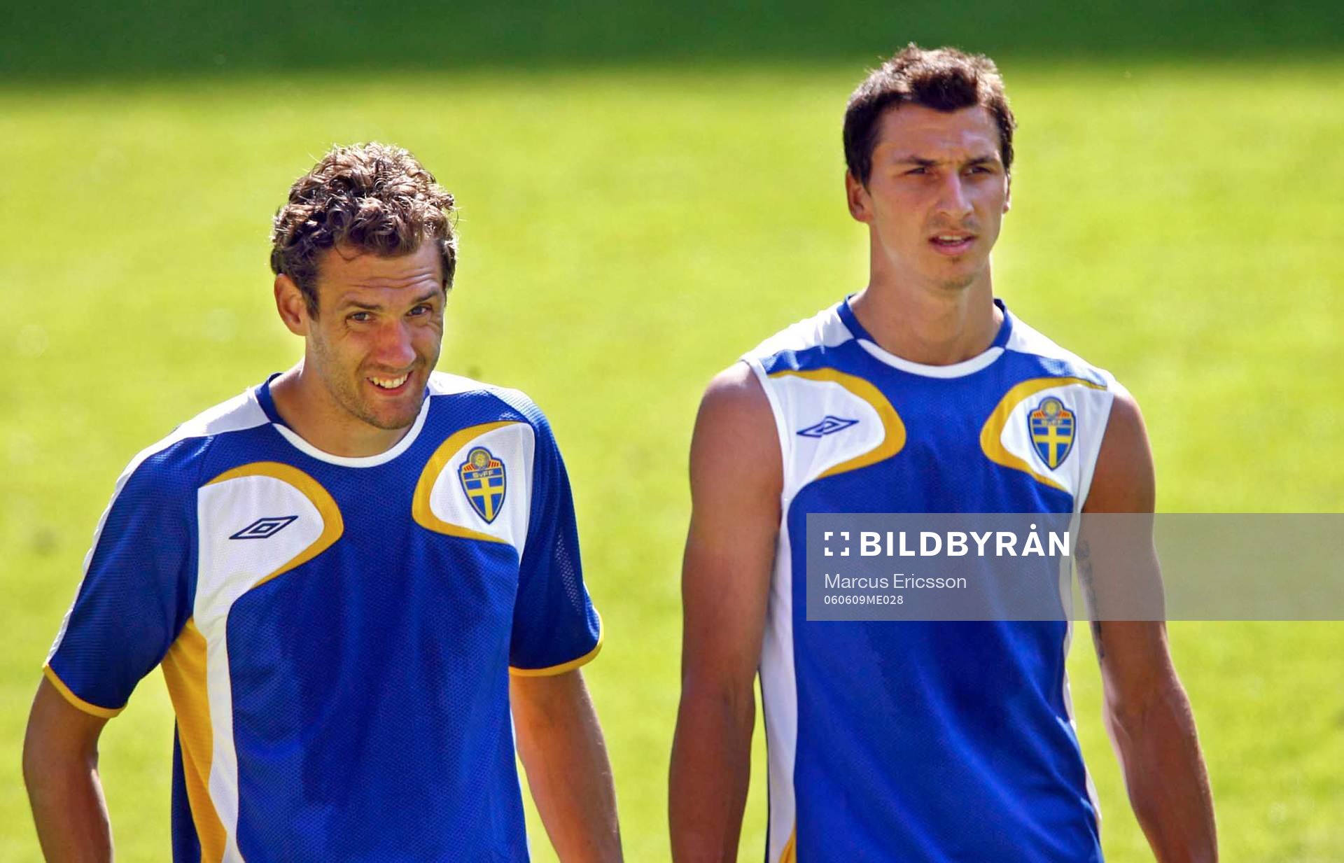 Andreas Isaksson och Zlatan Ibrahimovic
