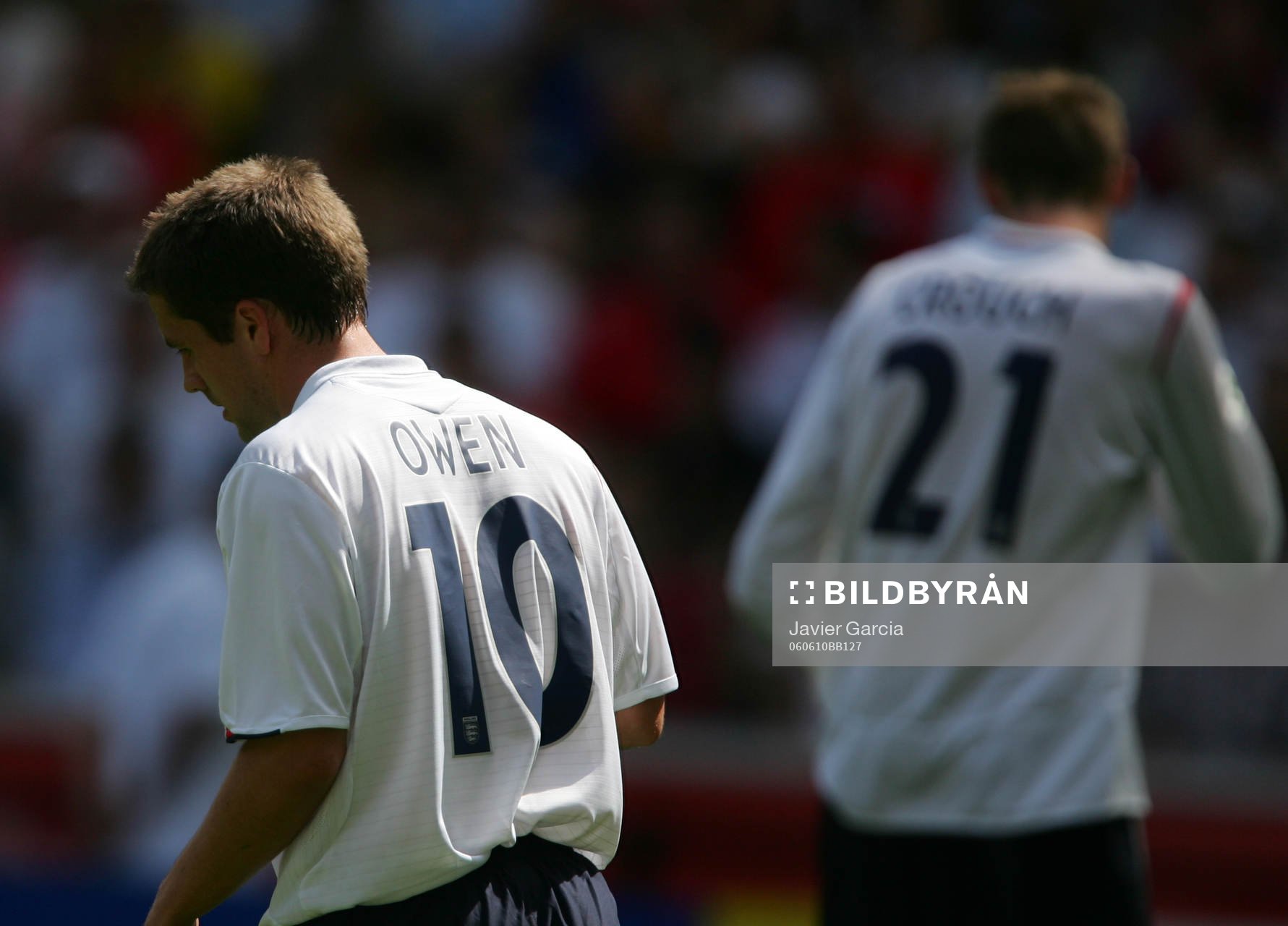 Michael Owen och Peter Crouch